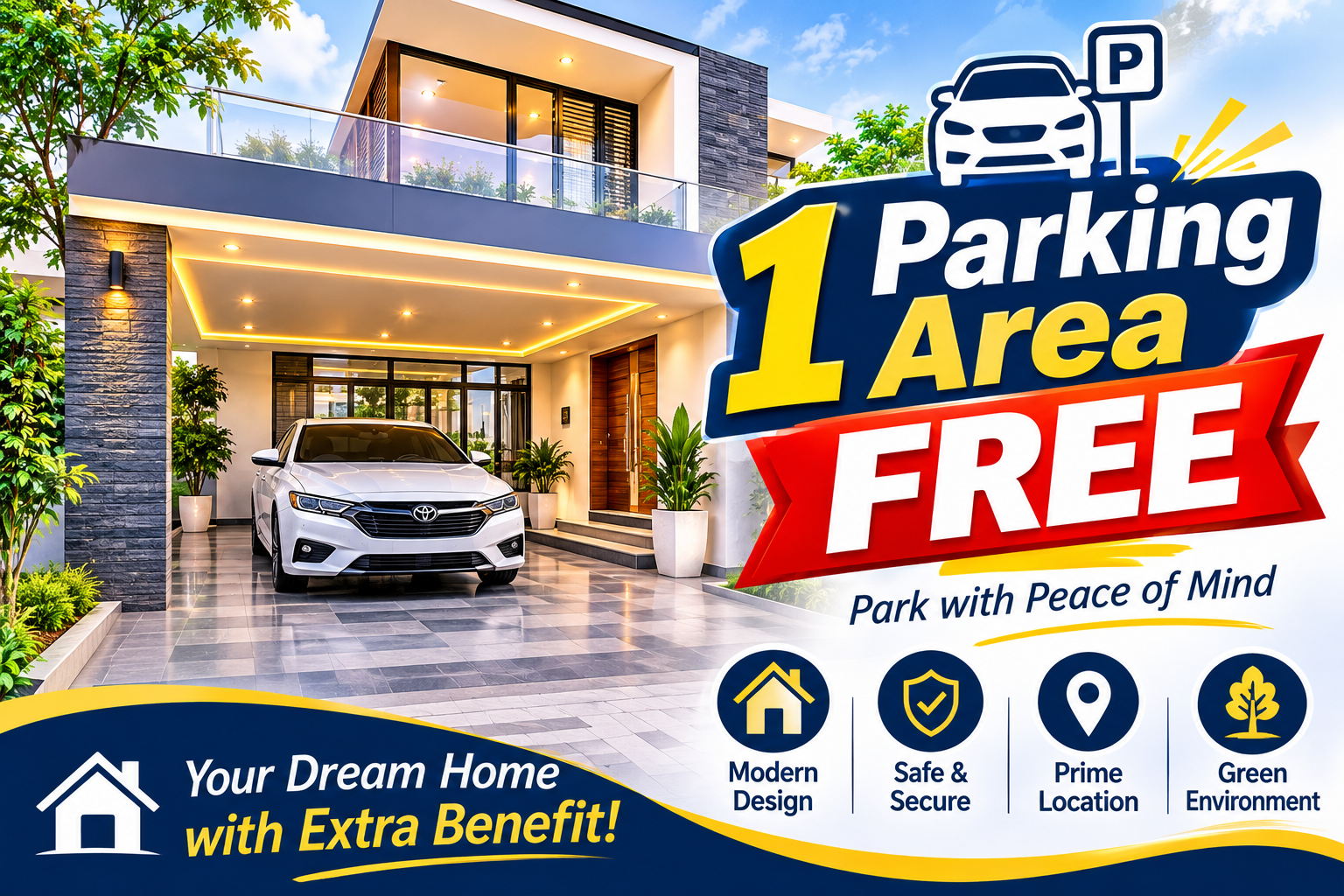 1 Parking Area FREE