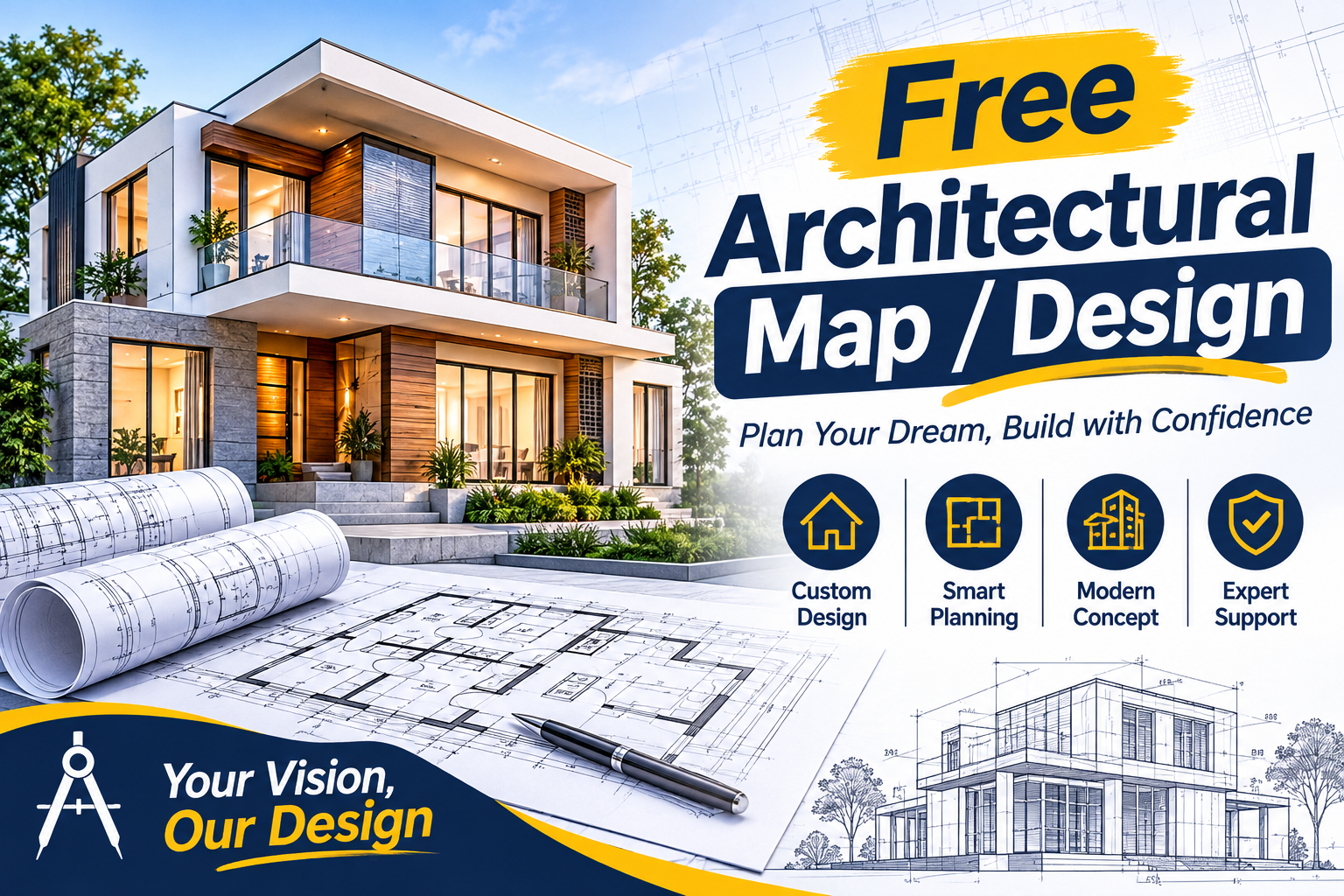 Free Architectural Map & Design