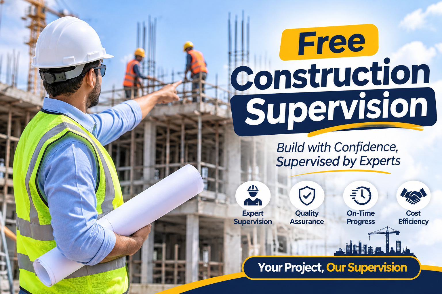 Free Construction Supervision